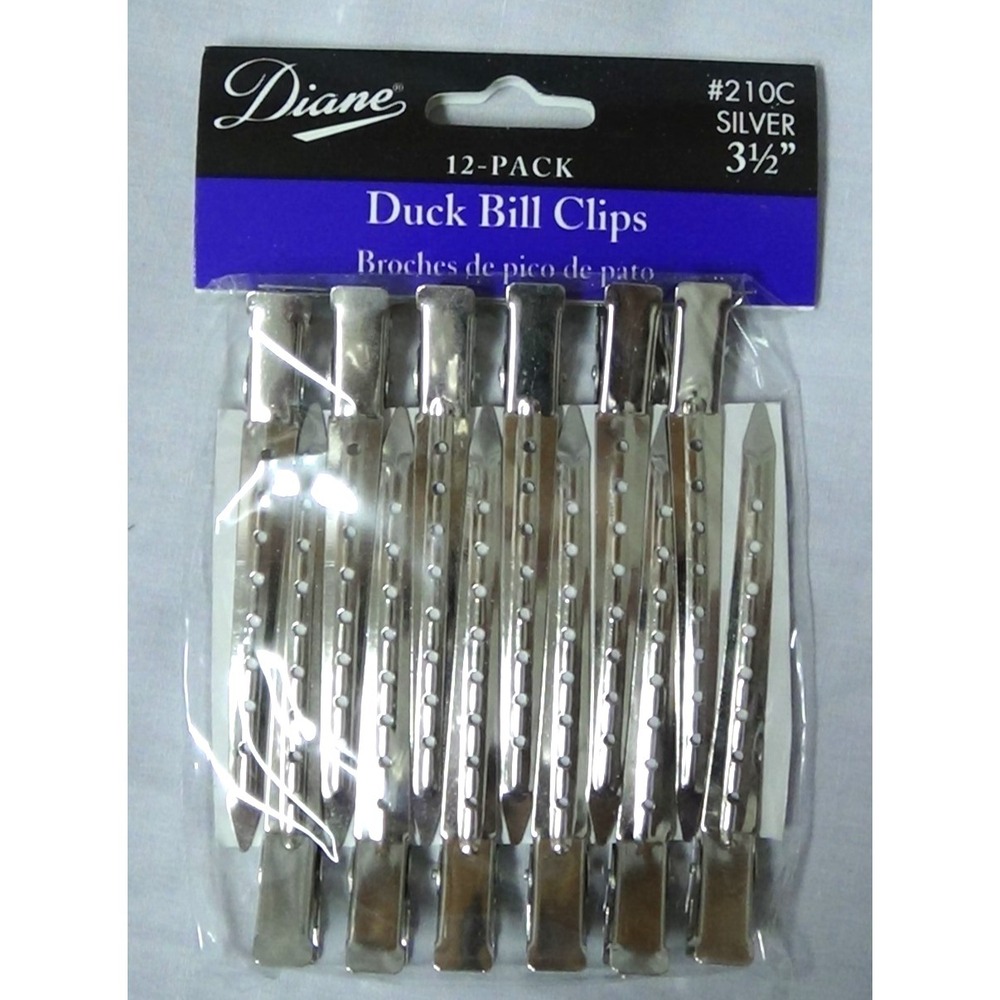 Hair Clips Duck Bill Duckbill 3.5" Pack of 12 Alligator 20 Sets Available #192